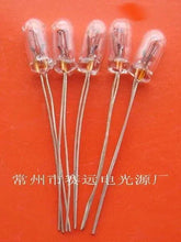 Set of 10 miniature bulbs 14v 0.05a 3.15mm indicator lamps for pilot lights